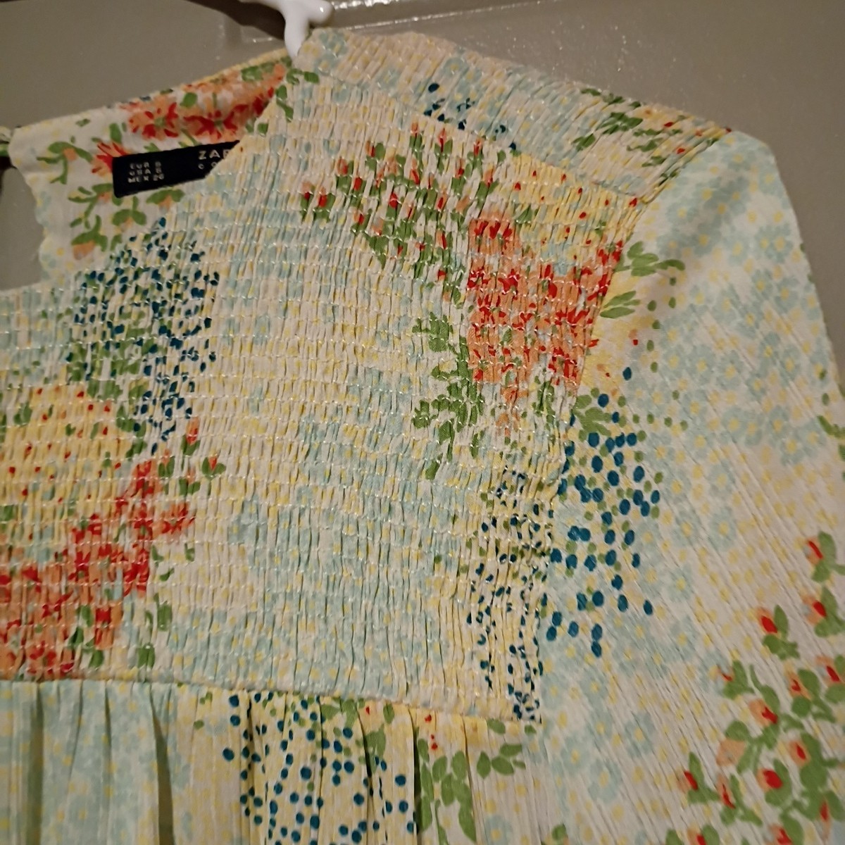 Zara Basic Essentials Collection Long Sleeve Peas… - image 3