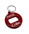 Vintage Red Coca-Cola Bottle/ Can Pop Top  Opener Keychain Key Chain Soda