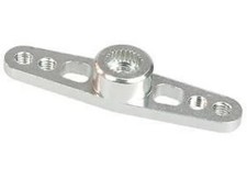 3Racing 3mm Aluminium Double Servo Arm for KO Propo/Sanwa - Silver Color