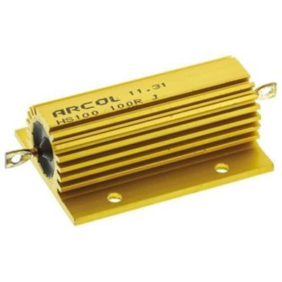1pk ARCOL HS100 100R J HS100 wirewound resistor, 100R 100W