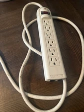 Relocatable Power Tap Surge Protection 6 Outlets