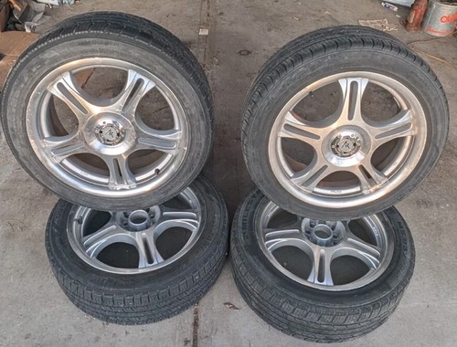 4 American Racing AR95T Estrella Wheel Rim 5x114 (17x7.5 +25mm Off Set) w/ Tires