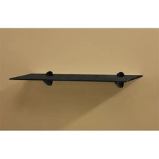 Amore Designs 724GLASSKITBKPE Black Sparkle Kit With Black Pelicani- 7 X 24 in.