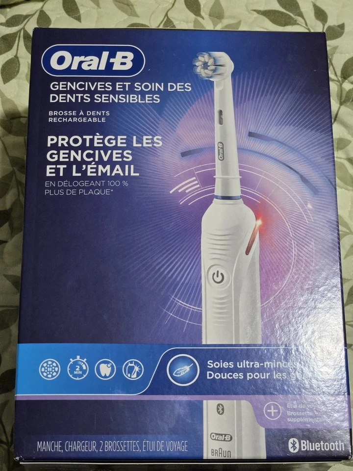 Oral-B Gum and Sensitive Care Rechargeable Toothbrush with Bluetooth - Image 3 of 4