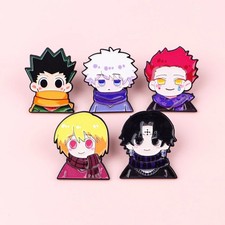 Anime Enamel Pins Brooches Badges for Backpack Hat Cosplay Gift Women