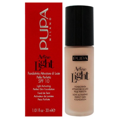 Active Light Activating Perfect Skin Foundation SPF 10 - 007 Rose by Pupa Mil...