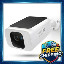 eufy SoloCam S230 Wireless 2K Solar Powered Camera w/Spotlight - New/Sealed