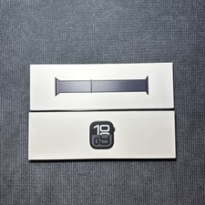 Apple Watch Series 10,  46mm, Jet Black Ink Sport Loop M/L