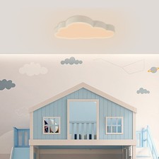 Lampada da camera dei bambini 36 W, lampada per bambini plafoniera per plafoniera a forma di nuvola