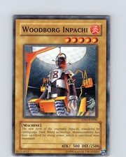 Yu-Gi-Oh TCG Woodborg Inpachi 5DS1-EN006 Unlimited Common Card Played MP-LP