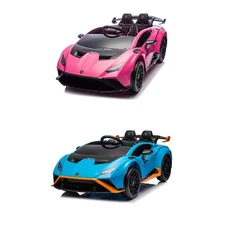 24V Kids Electric Ride on Drift Car Speeds 1.86-5.59 MPH 360° Spin LED Lights