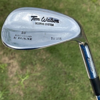 RAM TOM WATSON SCORING SYSTEM 55* SAND WEDGE DYNAMIC STIFF STEEL 36'' MEN RH