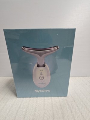 My Derma Dream MyoGlow LED Light Therapy Neck Face Sculpting Device NEW