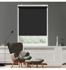 100 30"x72" Blackout Waterproof Fabric Window Roller Shades Thermal Insulated