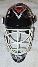 Casco de Colección Buffalo Sabres Franklin Cabeza de Cabra Mini Máscara de Portero