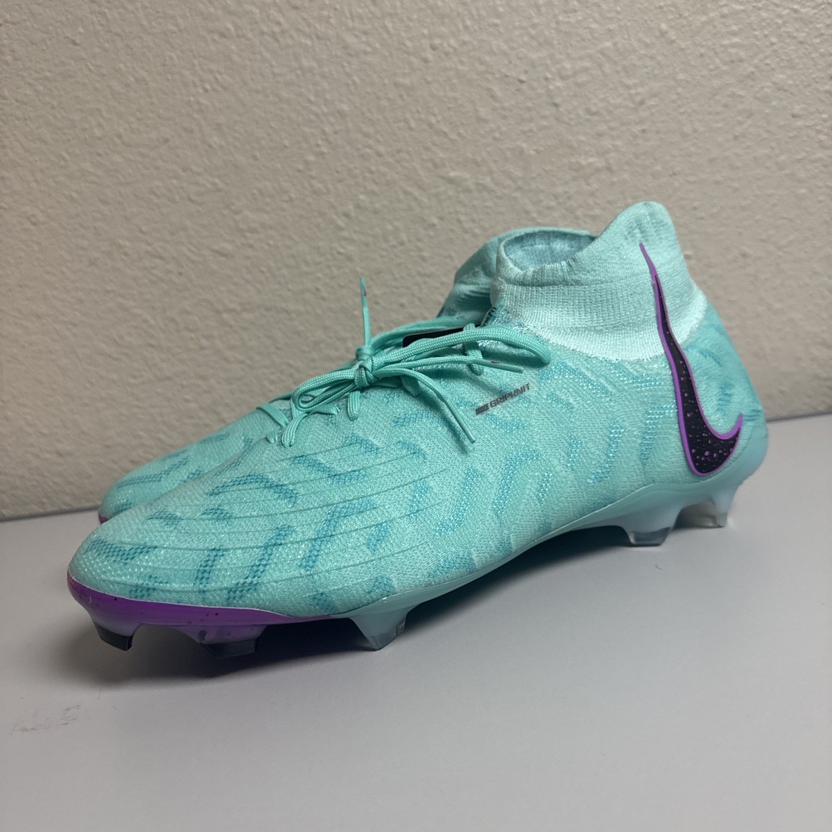 Nike Phantom Luna Elite FG Turquoise Soccer Cleats FN8405-300 Size