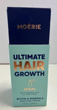Moerie Ultimate Hair Growth Spray Biotin & Minerals 150 ml Exp 5/25     MB