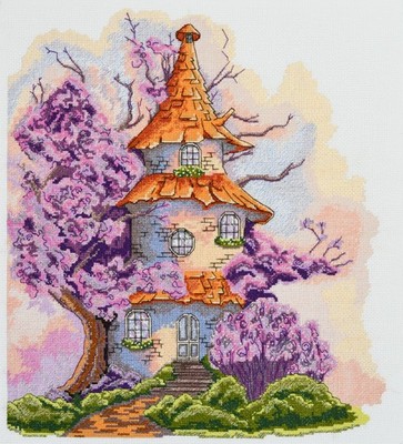 Counted Cross Stitch Kit ''Magic House''