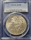 A 1902 Morgan Silver Dollar PCGS AU58