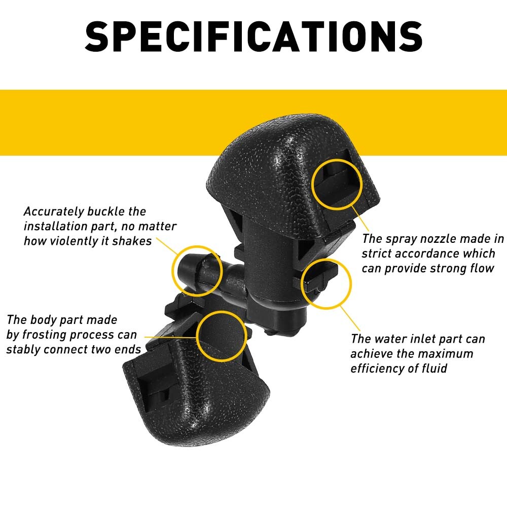 For Dodge Journey 2009 2016 Windshield Washer Wiper Fluid Spray