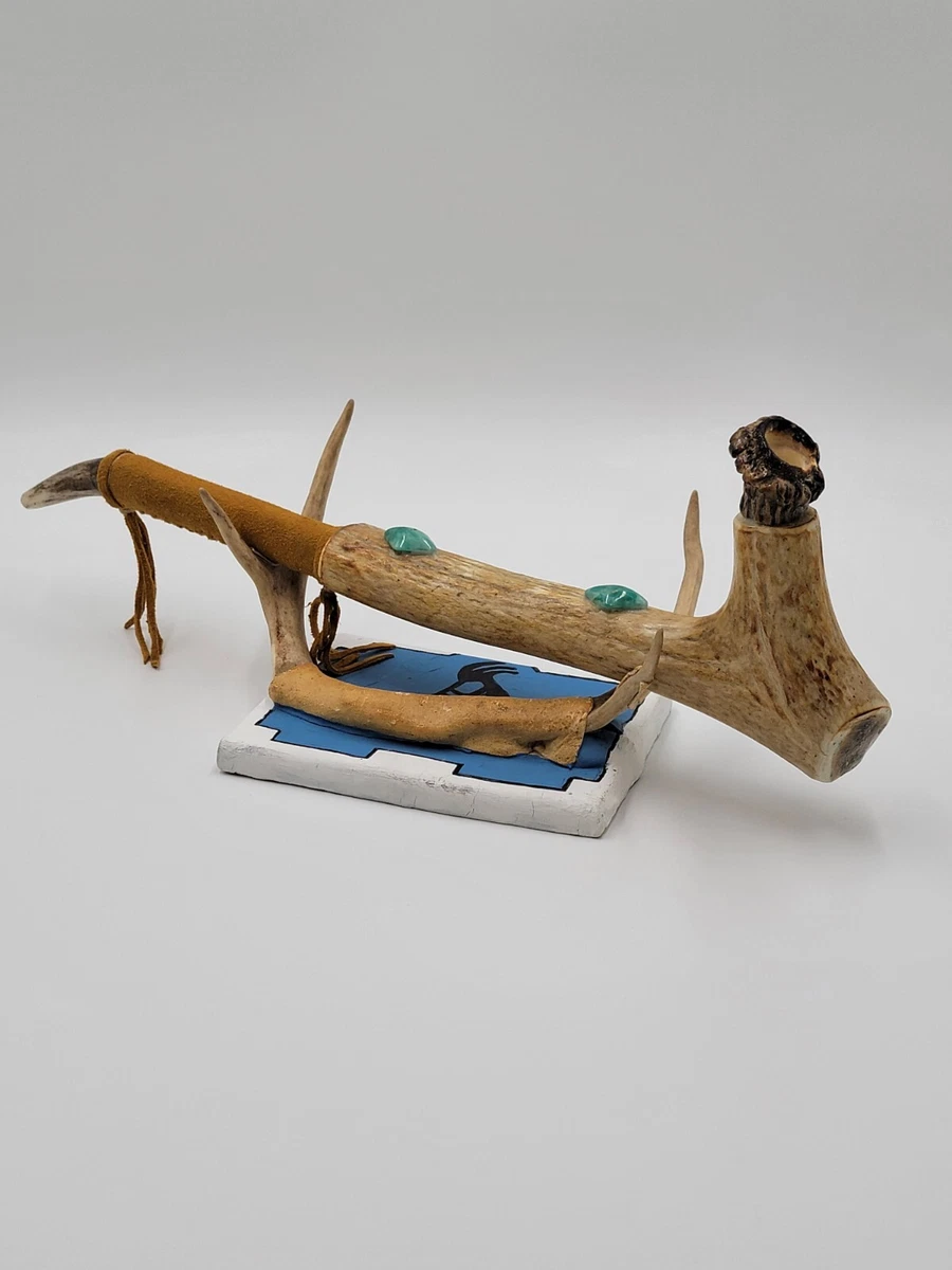 ネイティブ・アメリカンの水牛のツノのパイプ Indian Pipe Indiana OTHER US Native American Collectibles (1935