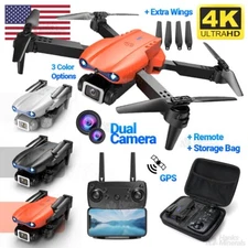 Drone X Pro Quadcopter 2025 5G 4K GPS HD Dual Camera WiFi FPV Foldable RC