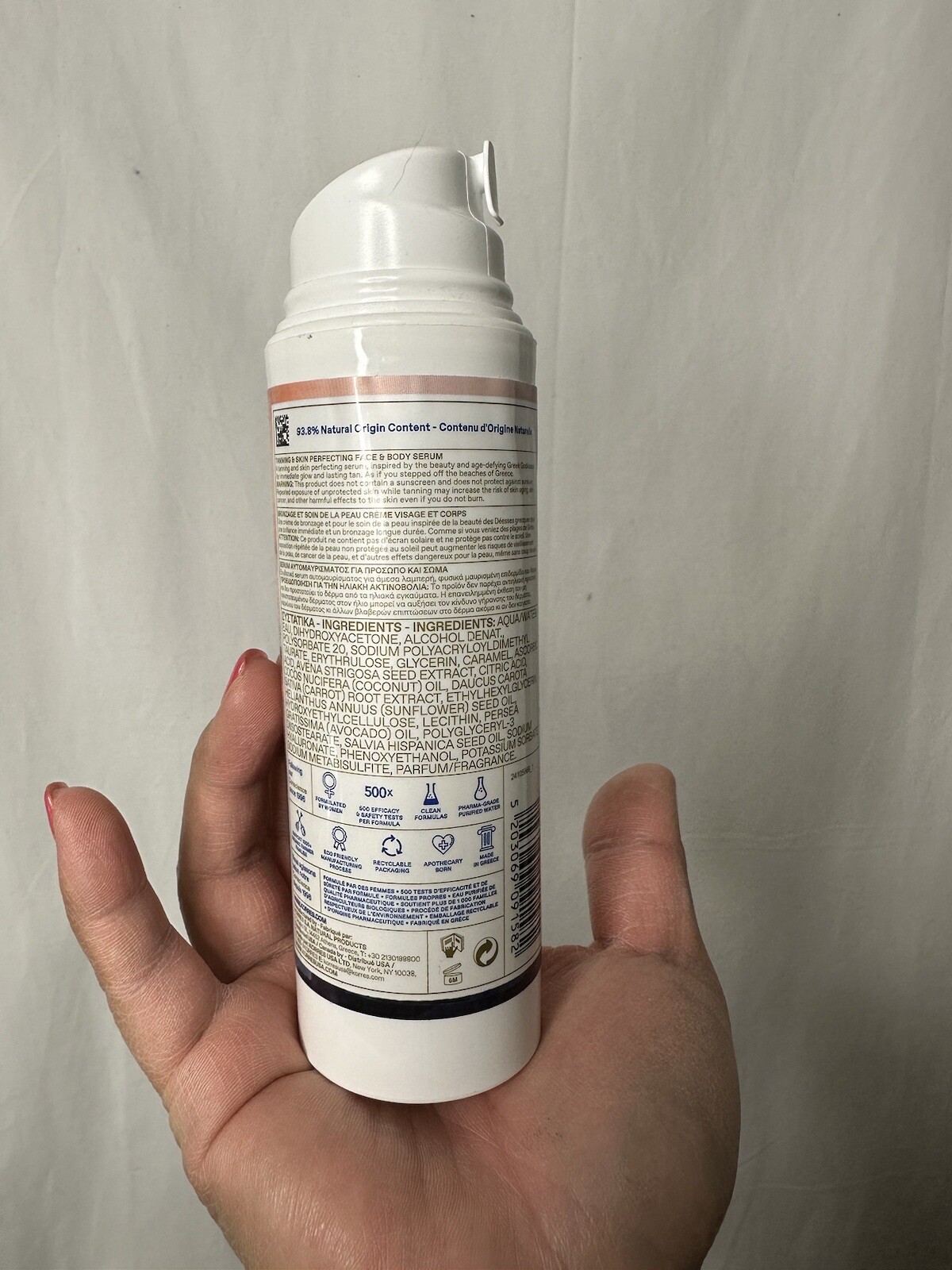 KORRES Age Defying Tanning Skin Perfecting Face & Body Serum 150 ml 5.