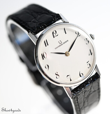 Universal Genève 842109 Cal UG 1-42 Handaufzug Geneve Arabische Zahlen - 1975