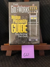 THE GOLF WORKS Wedge Playability Guide Training Series Golfer Golf Clubs DVD NEW