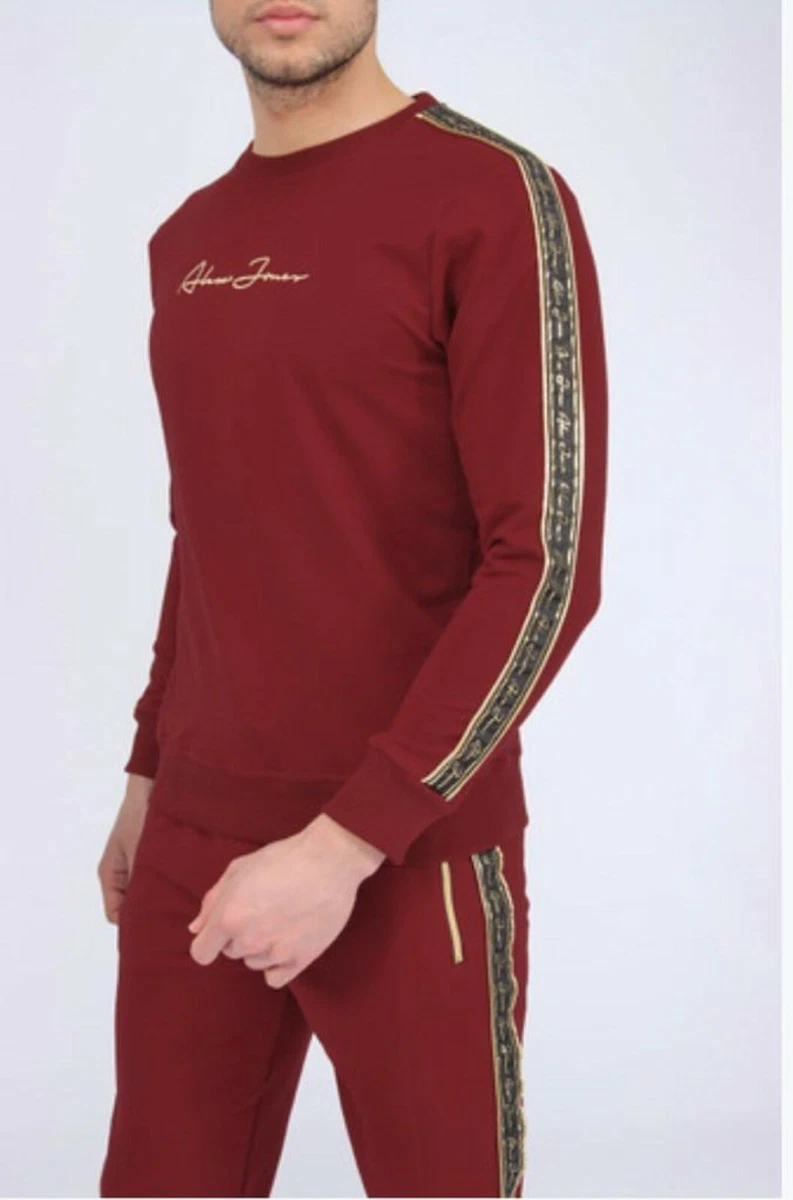  SUPPERR Track Suits for Men Set Long Sleeve Jogging