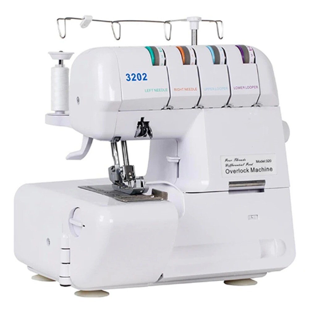 ZY-3202 Small Manual Household Electric Overlock Sewing Machine