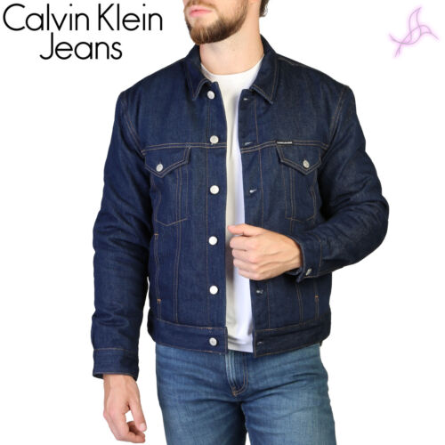 Giacche Calvin Klein J30J308258 Uomo Blu 121934 Abbigliamento ORIGINALE Outlet - Foto 1 di 4