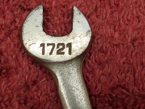 Vintage *Vlchek* 11/16" x 25/32" Open End Wrench W2225 ~Made in USA~ - Picture 3 of 4