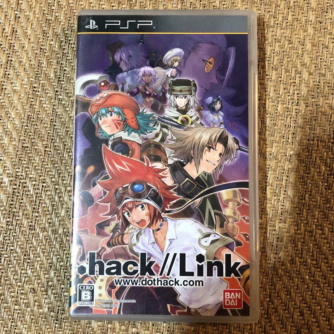 PSP .hack//LINK - unison battle role play. 4582224493302