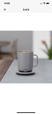 Ember 14 oz Temperature Control Smart Mug2, CM191411US Slate Gray ~ BRAND NEW