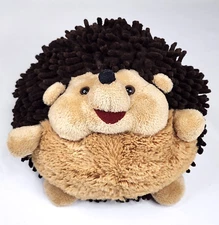 Squishable Plush Brown Hedgehog 6" Retired Stuffed Animal Rare
