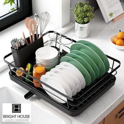 Bright House Dish Drying Rack for Kitchen Counter
