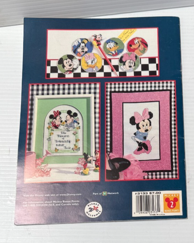 Disney The Gang’s All Here Cross Stitch Pattern Book Leisure Arts 27 Designs - Picture 2 of 2