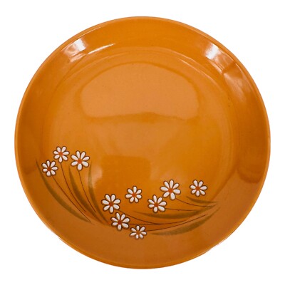 Russel Wright Pottery Iroquois Casual China Woodhue Bread Plate Cantaloupe