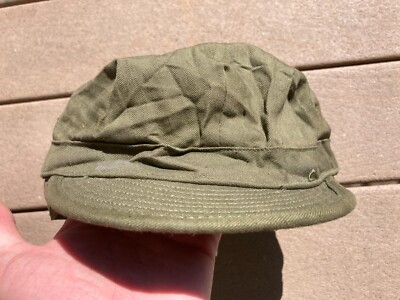 Minty US Army Military HBT Herringbone Twill Cap Hat 1943 Field Gear ...