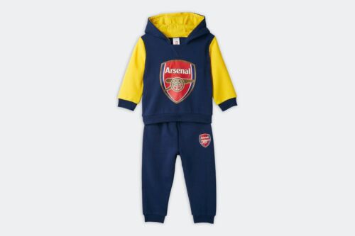 Brand New Arsenal Baby Navy Crest Hoodie Tracksuit Size 2-3yrs - Picture 1 of 4