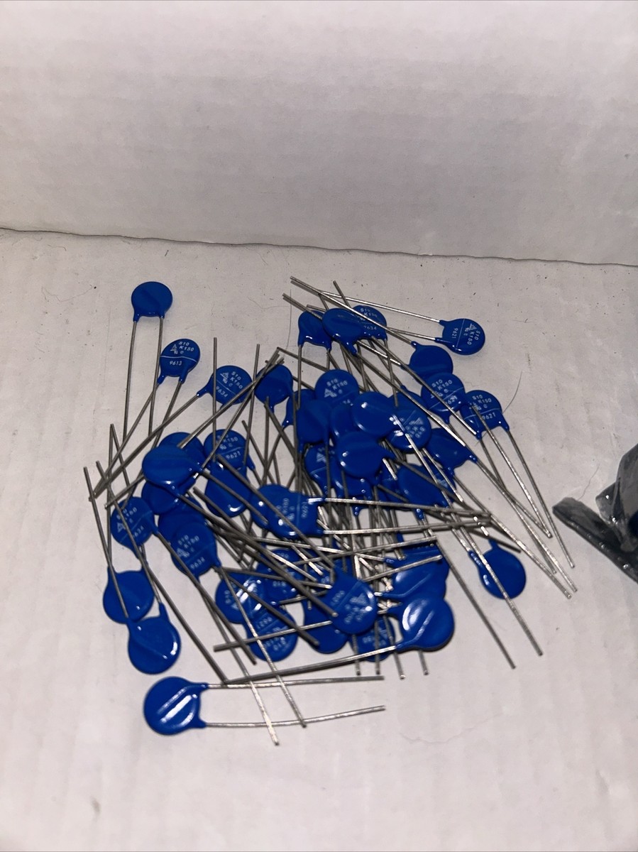 Ceramic Radial Disc Capacitor S10 K150 9621 (50 per Order