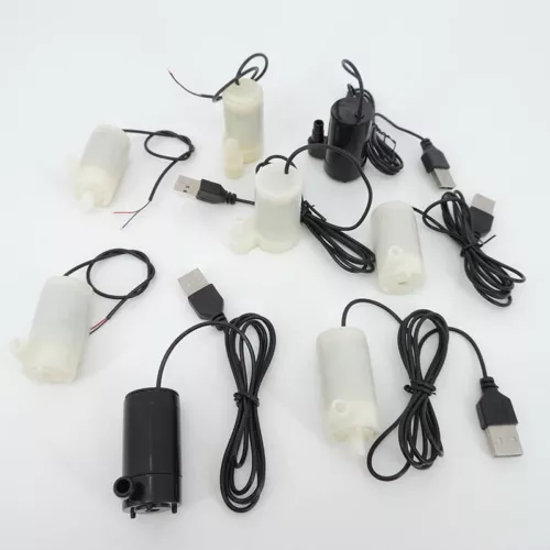 Bomba de agua pequeña USB 5V DC bomba de fuente micro sumergible motor sin escobillas - Imagen 2 de 24