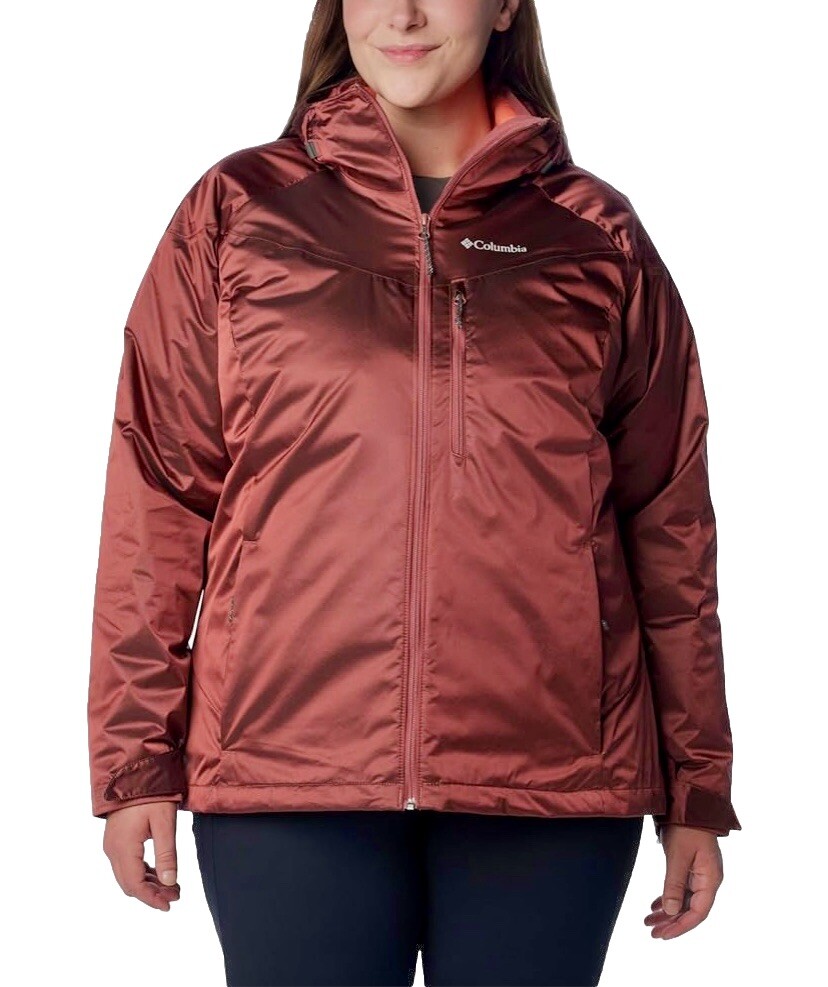 Columbia Wmn's Oak Ridge Interchange Omni Heat in Winter Jacket Size 2X  $310