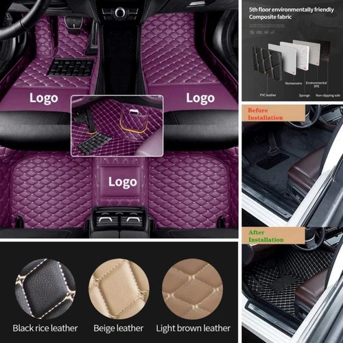 For Land Rover Range Rover Car Floor Mats Custom All Weather Waterproof Carpets - Bild 35 von 37