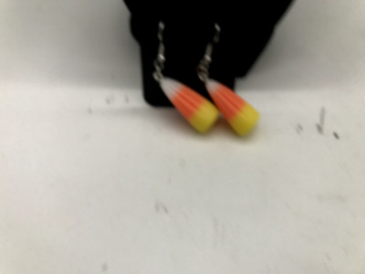 Resin Fall Candy Corn Earring Set JEWELRY018