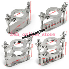 Stainless Steel Spike Ball Stretcher Scrotum Binding Crusher Chastity Training