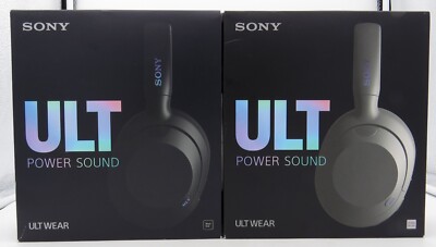SONY ULT WEAR ブラック Sony ULT WEAR Extra Bass Bluetooth Wireless Noise Cancelling