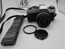 Olympus OM20 Film Camera  50mm F1.8 Lens  New Seals Working better than om10