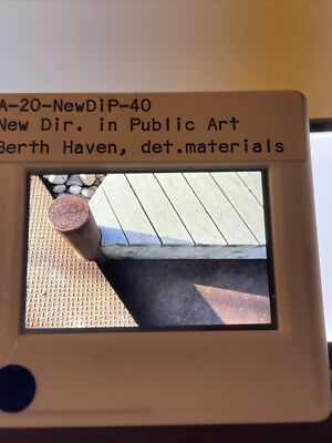 George Trakas  Berth Haven  Public Art 35mm Art Slide